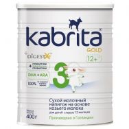Kabrita Gold на основе козьего молока 400 г смесь молочная 3 от 12 мес.